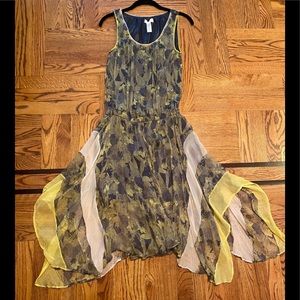 DIESEL Lightweight silk flying dress , Size XS